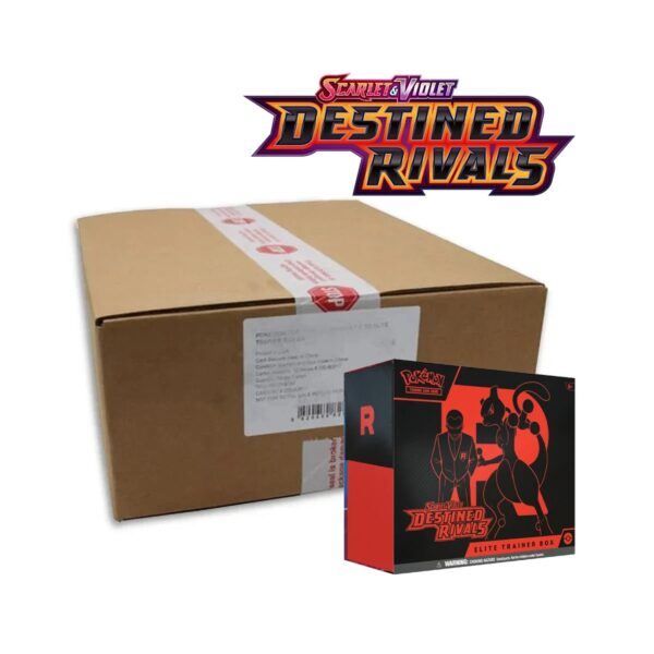 Pokemon Destined Rivals Elite Trainer Box Case
