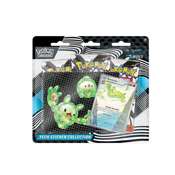 Black Bolt Reuniclus Tech Sticker Collection