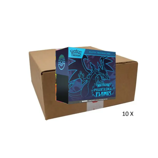 Phantasmal Flames Elite Trainer Box Case (10 stuks)