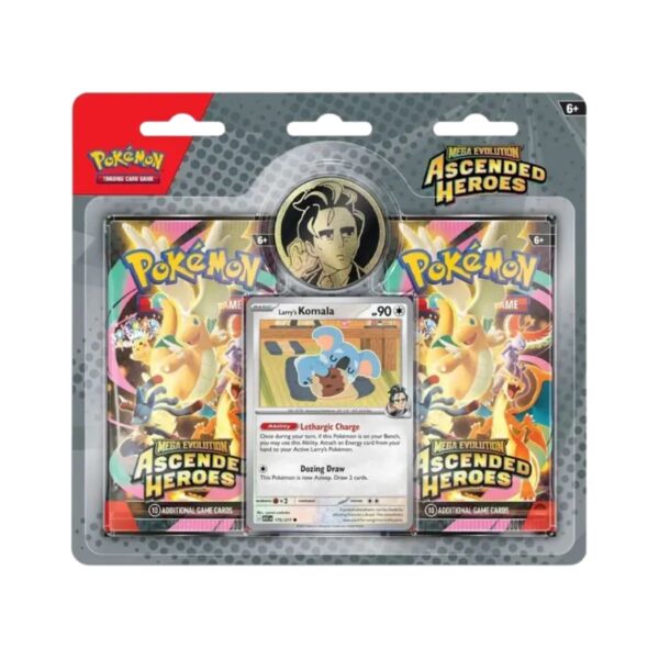 Ascended Heroes 2 Pack Blister Larry’s Komala